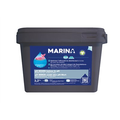 MARINA - PH moins Galets de 200 g 3.2 kg