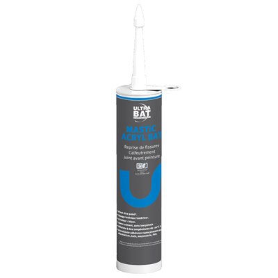 ULTRABAT - Mastic Acryl Bat Blanc 300 ml