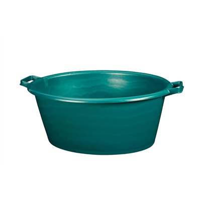 ALUMINIUM ET PLASTIQUES - Baquet Ovale Vert 45L
