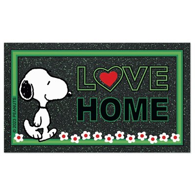 EUROFLOCK DIVISION - Tapis Snoopy Love Home Daisy 40x68cm