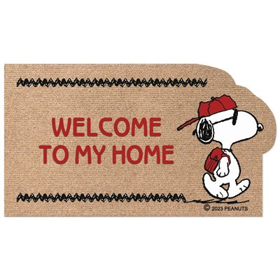 EUROFLOCK DIVISION - Tapis Snoopy Joe Cool 40x70cm