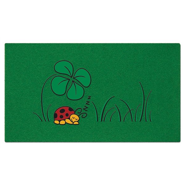 EUROFLOCK DIVISION - Tapis Zerbino Garden 40x70cm Lot de 12