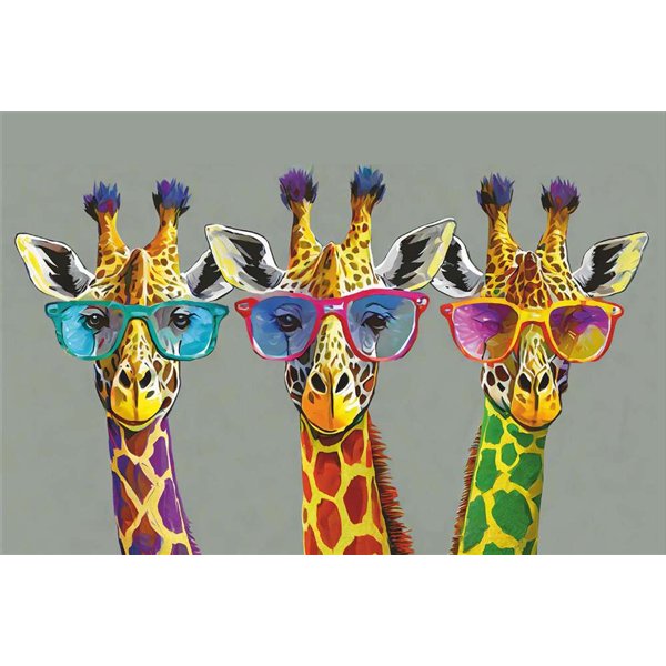 MERCURY - Tapis Velvet Girafs 45x75cm