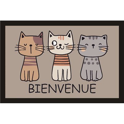 MERCURY - Tapis Velvet Cats 2 45x75cm