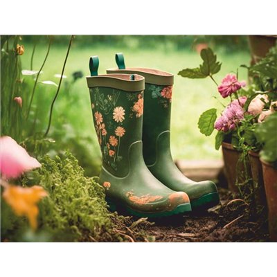 MERCURY - Tapis Velvet Garden Boots 1 45x75cm