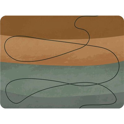 MERCURY - Tapis Velvet Curves 3 45x75cm