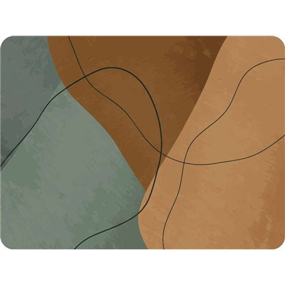 MERCURY - Tapis Velvet Curves 1 45x75cm