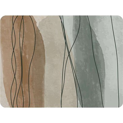 MERCURY - Tapis Velvet Curves 2 45x75cm
