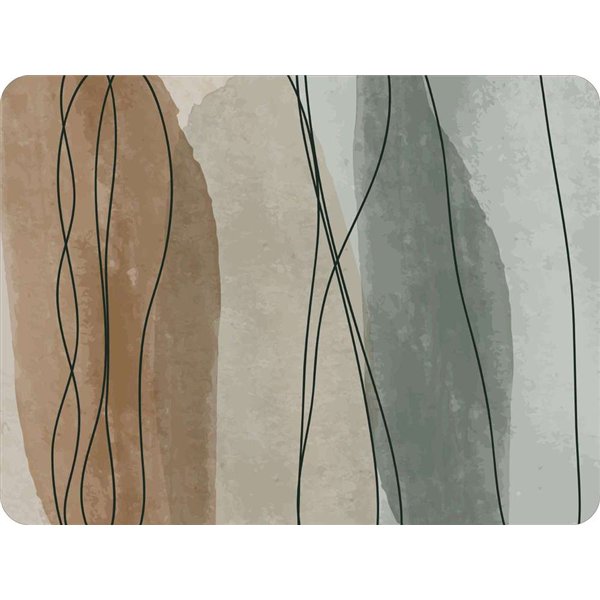 MERCURY - Tapis Velvet Curves 2 45x75cm
