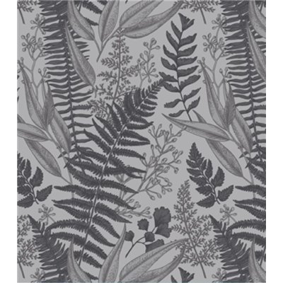 VICA - Tapis de Passage Forest Leave Grey 0.66x15m