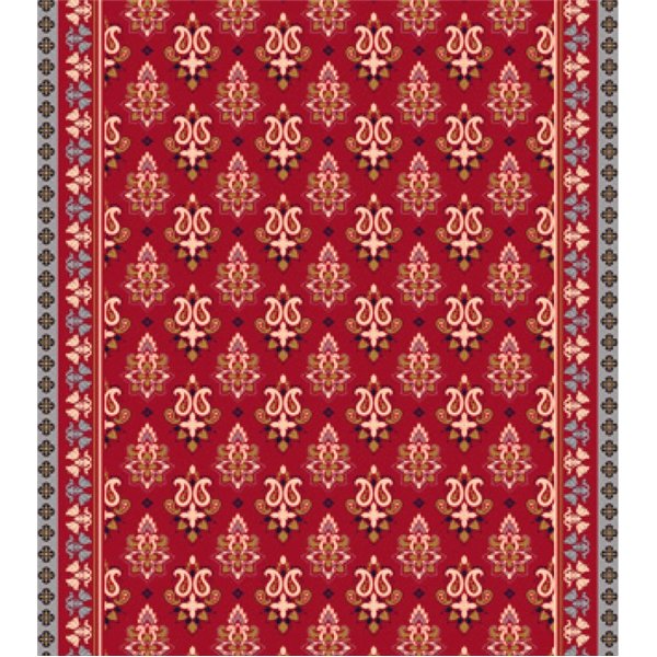 VICA - Tapis de Passage Persian Runner Red 0.66x15m