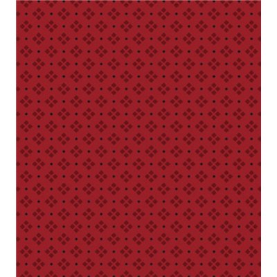 VICA - Tapis de Passage Simple Square Red 0.66x15m