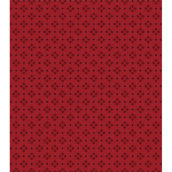 VICA - Tapis de Passage Simple Square Red 0.66x15m