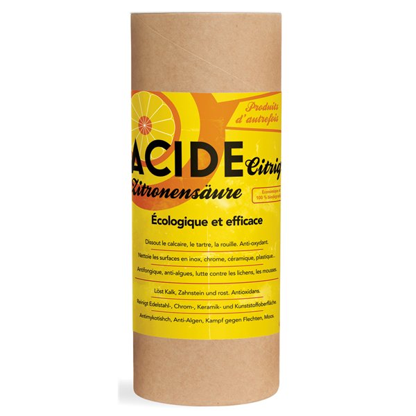 PRODUITS D'AUTREFOIS - Acide Citrique 600g