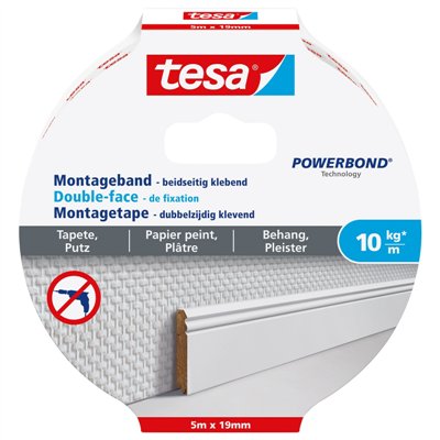 TESA - Adhésif Double Face Powerbond 5mx19mm