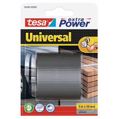 TESA - Adhésif Toile Multi-Usages Extra Power Gris 5m x 50mm
