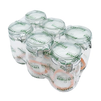 LE PRATIQUE - Bocaux Le Pratique Ø85 Pack de 6