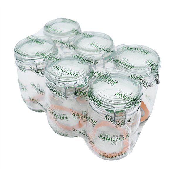 LE PRATIQUE - Bocaux Le Pratique Ø85 Pack de 6