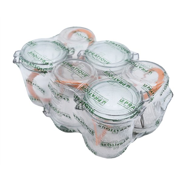 LE PARFAIT - Bocaux Le Pratique Ø85 Pack de 6