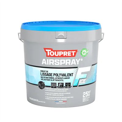 TOUPRET - Airspray F Ice Enduit de Lissage en Pâte 25 kg