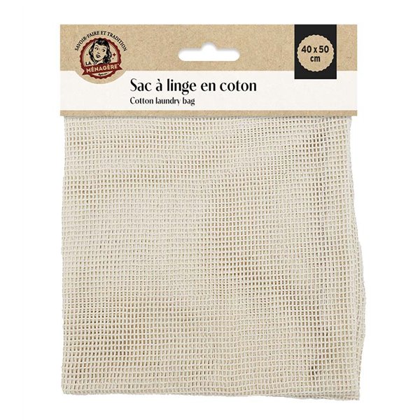 LA MENAGERE - Filet à Linge en Coton 40x50cm