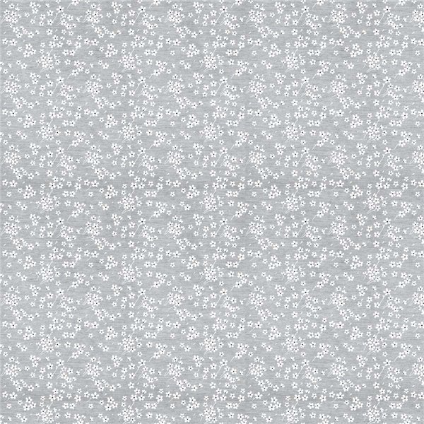 ACCESS DECO - Toile Cirée Skin Laize Nappe 20m x 140cm Milflores Perle