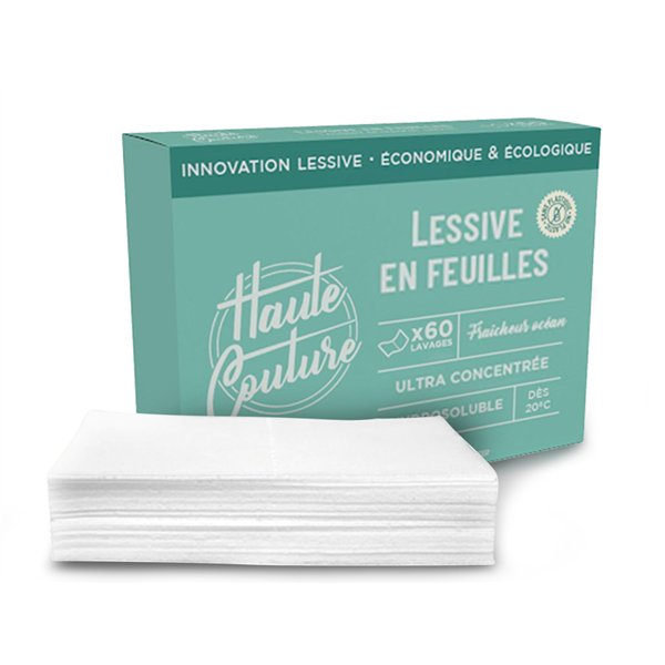HAUTE COUTURE - Lessive en Feuilles Hydrosolubles Etui x30 Feuilles