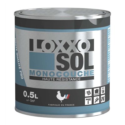 LOXXO - Peinture Sol Monocouche Haute Résistance 0.5L