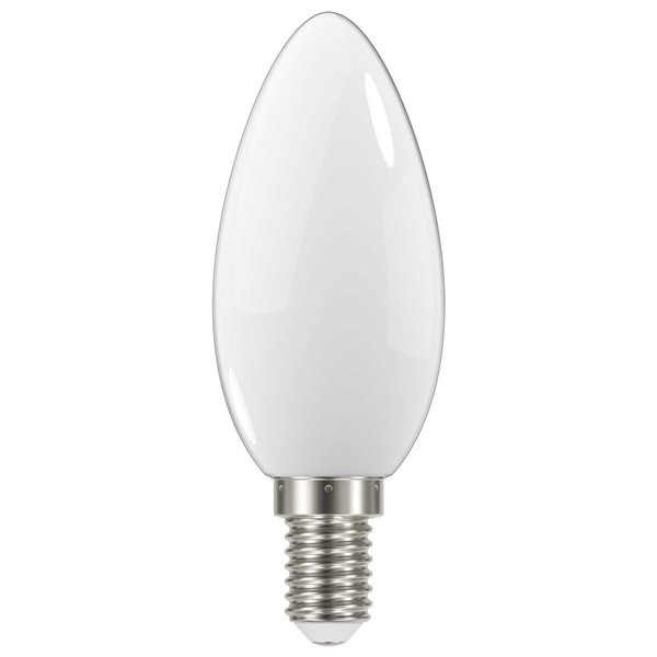 PROLIGHT - Ampoule Opaque Flamme LED E14 4 W Blanc Froid