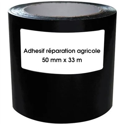 GEKO - Adhésif de Réparation Agricole Noir