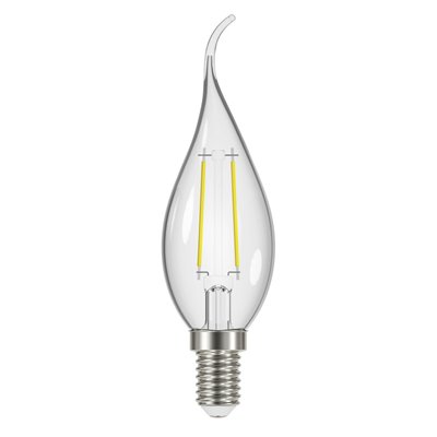 PROLIGHT - Ampoule Transparente Flamme LED E14 2.1W 250lm Blanc Chaud