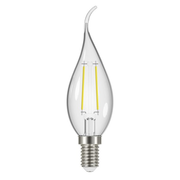 PROLIGHT - Ampoule Transparente Flamme LED E14 2.1W 250lm Blanc Chaud