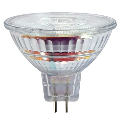PROLIGHT - Ampoule Transparente Spot LED GU5.3 4.4W 345 lm Blanc Chaud Dimmable