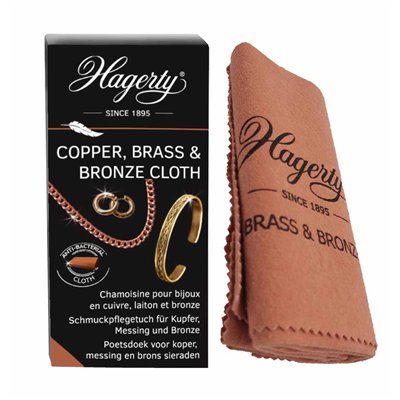 HAGERTY - Chamoisine Cuivre Laiton Bronze 30 x 36 cm