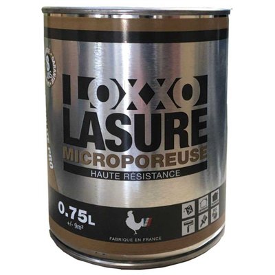 LOXXO - Lasure Microporeuse Haute Résistance Satin 8 Ans 0.75L