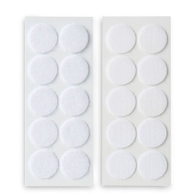 INOFIX - Disque Velcro Auto-Agrippant Ø20 mm 2 Plaquettes de 10
