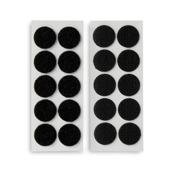 INOFIX - Disque Velcro Auto-Agrippant Ø20 mm 2 Plaquettes de 10