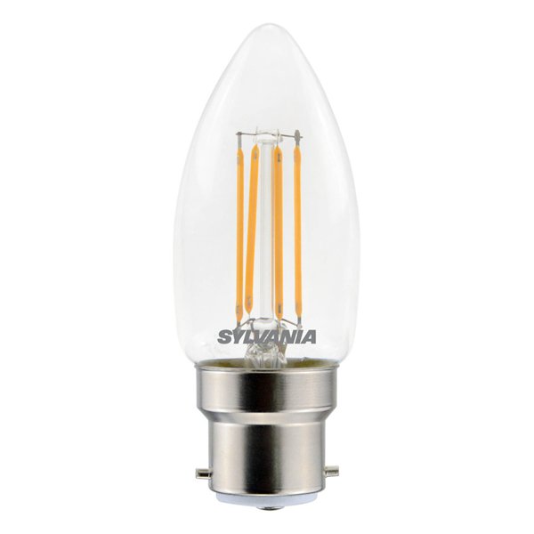 LED FLAMME B22 4.5W 470LM 2700K BOITE (Vendu par 1)