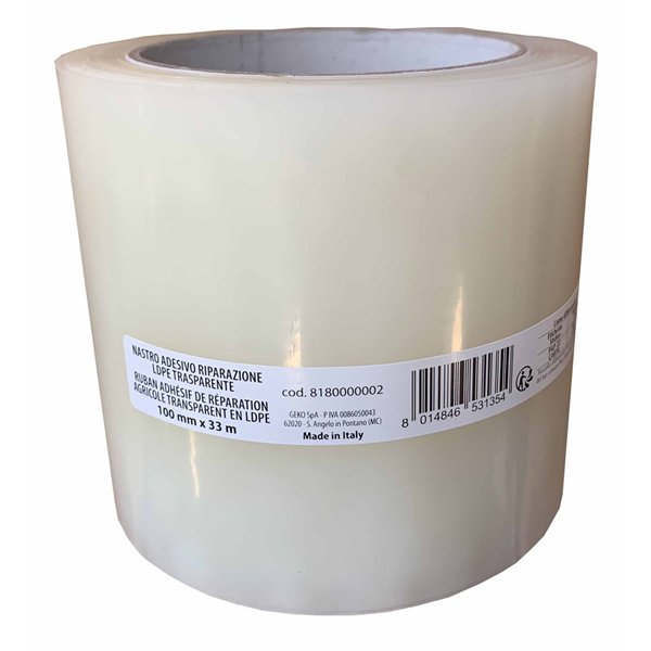 ADHES.REPARAT.AGRICOLE 100MMX33M TRANS (Vendu par 1)