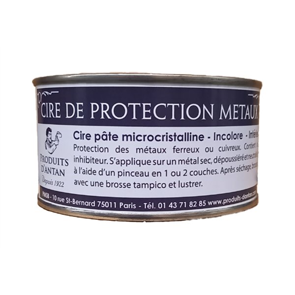 PRODUITS D'ANTAN - Cire Microcristalline Protection des Métaux 250 ml