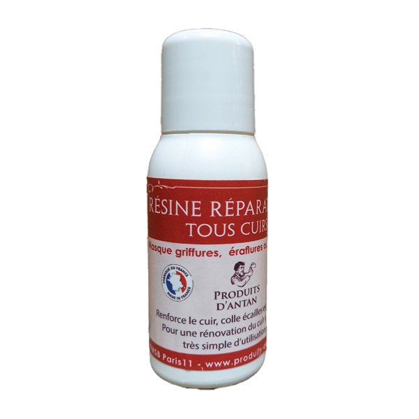 PRODUITS D'ANTAN - Résine Réparatrice Tous Cuirs 50 ml