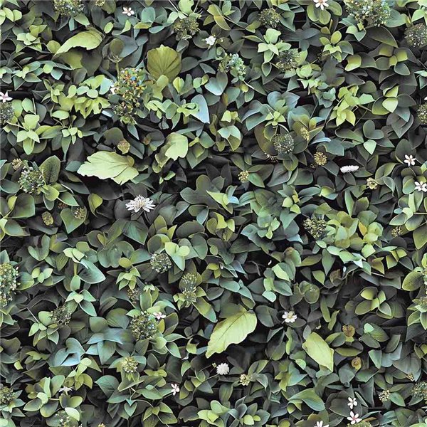 DECOR DESIGN - M891-04 - Vinyle Sur Intissé Mur Végétal Vert 10 x 0.53 m