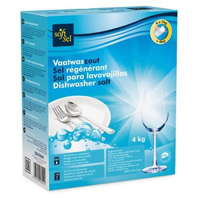 SUN PROFESSIONNAL - Sel Régénérant Pour Lave-Vaisselle 4 kg