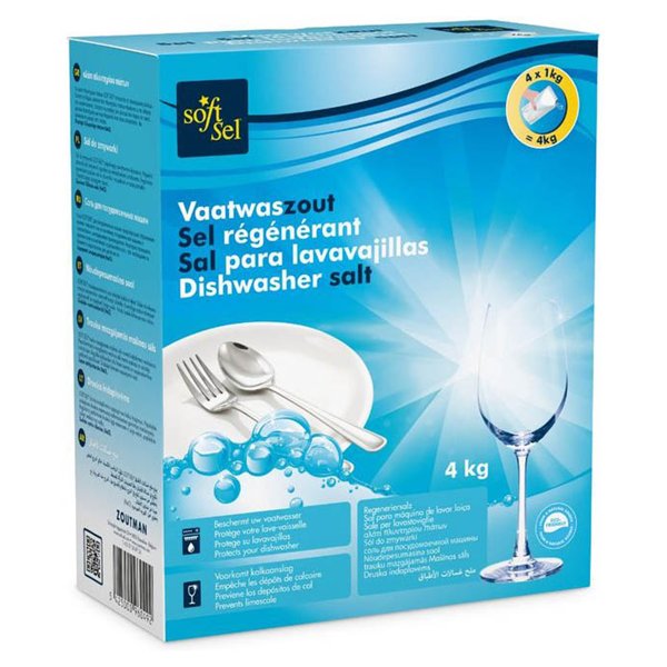 SUN PROFESSIONNAL - Sel Régénérant Pour Lave-Vaisselle 4 kg