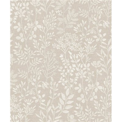 DECOR DESIGN - 205002 - Papier Peint Vinyle Sur Intissé Motif Stiched Organic Beige 10.05 x 0.53 m
