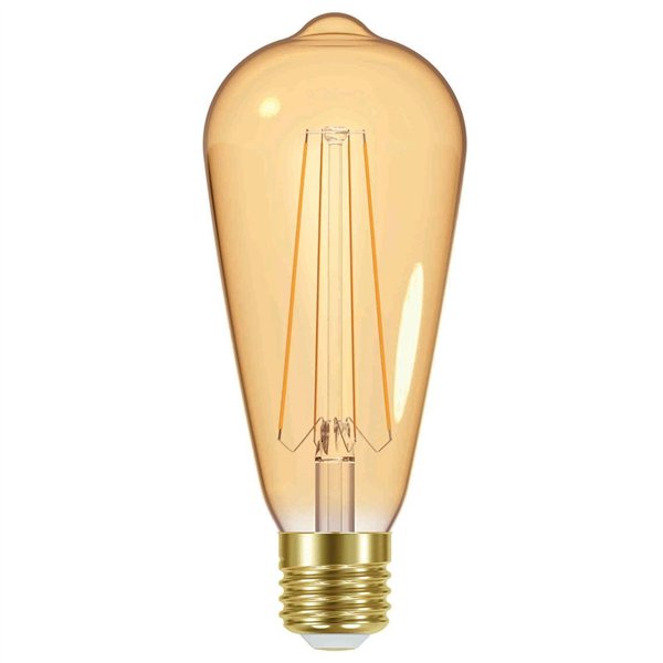 PROLIGHT - Ampoule Transparente Vintage Classic Edison LED E27 4W 350lm Blanc Chaud