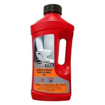 ECOGENE - Déboucheur Industriel WC PRO 1L