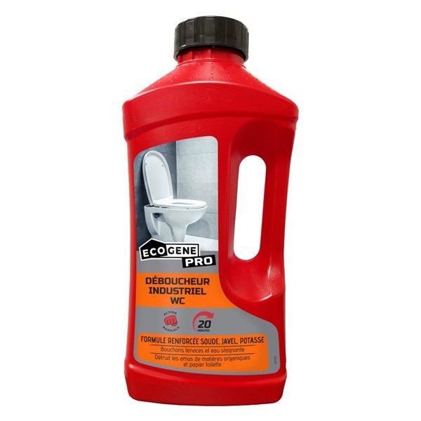 ECOGENE - Déboucheur Industriel WC PRO 1L
