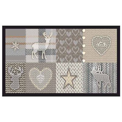 MERCURY - Tapis Velvet Winter 45 x 75 cm