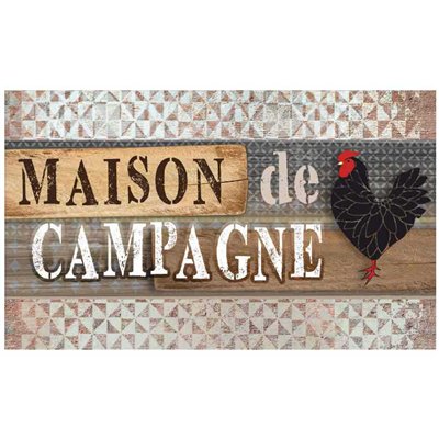 MERCURY - Tapis Velvet Maison de Campagne 45 x 75 cm